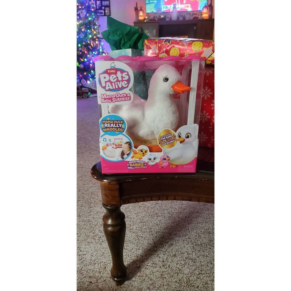 NEW IN BOX ZURU PETS ALIVE MAMA DUCK AND BABY SURPRISE